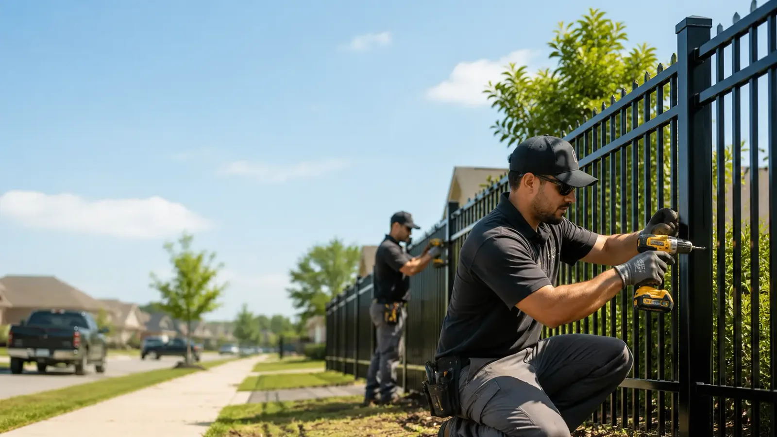 Metal Fence Installation in Adona, AR